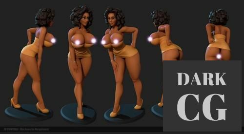Mrs Amos – 3D Print