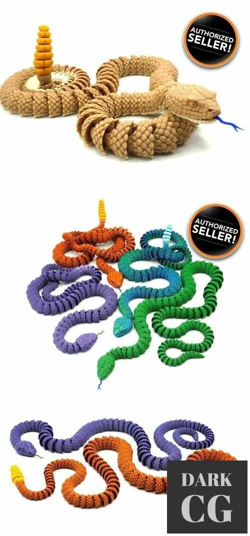 Snake Articulated – 3D Print