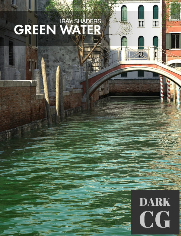 Daz3D, Poser: Green Water - Iray Shaders