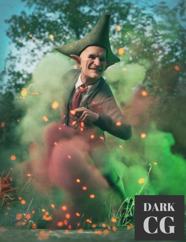 Daz3D, Poser: KA Leprechaun FX