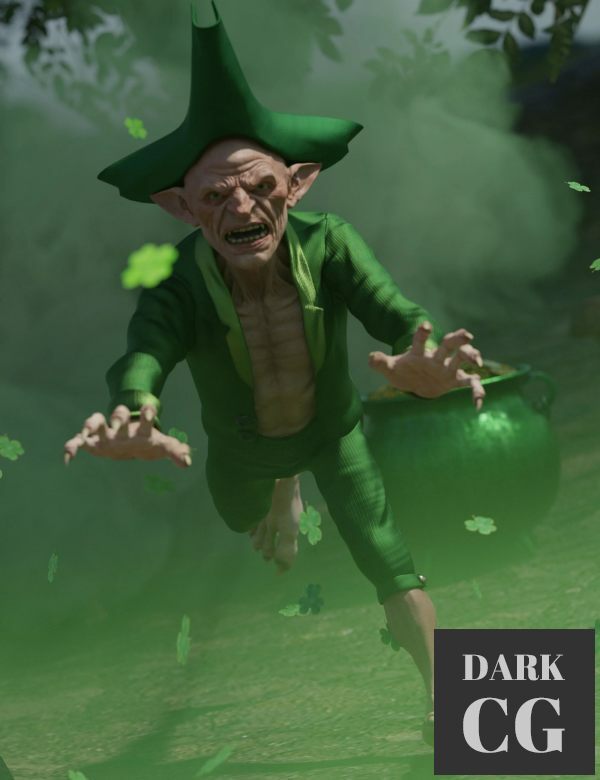 Daz3D, Poser: Evil Leprechaun Poses