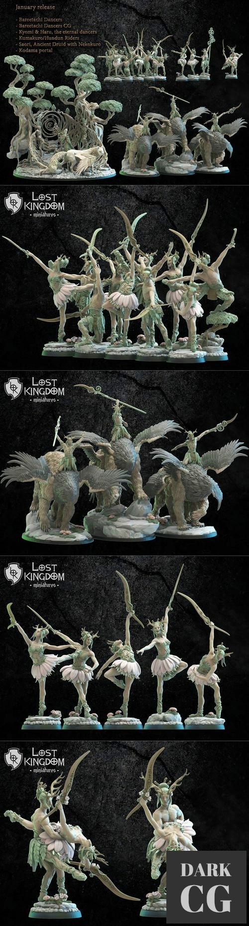 Lost Kingdom Miniatures January 2022 – 3D Print