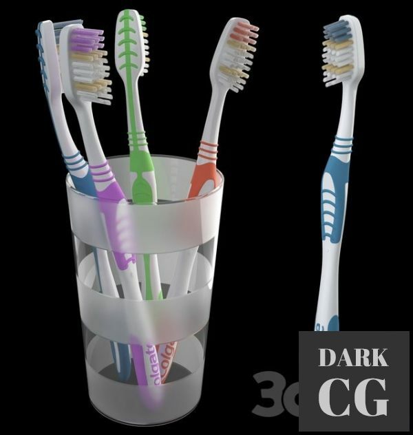 3D Model Toothbrush