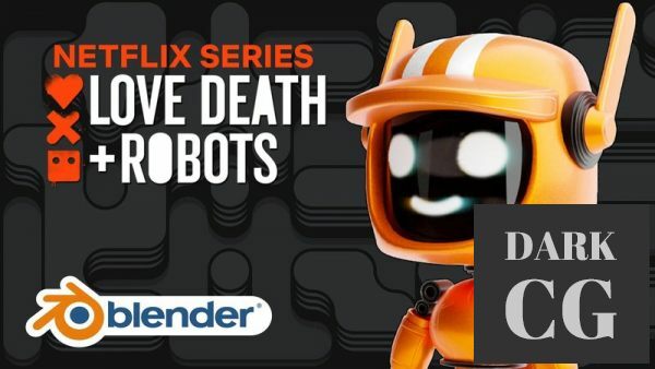 Modeling Robot Character from Netflix Show with Blender 3D
