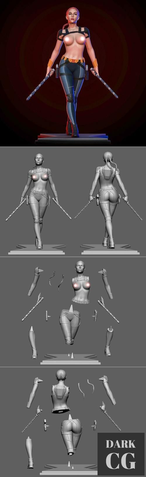 Black Widow NSFW ver – 3D Print