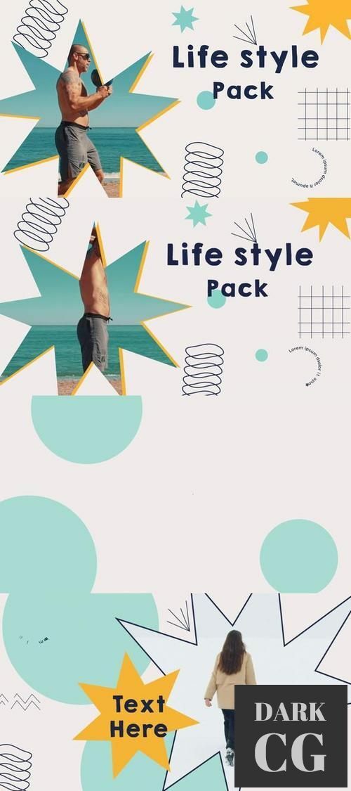 Lifestyle Fancy Slideshow Template 36751981