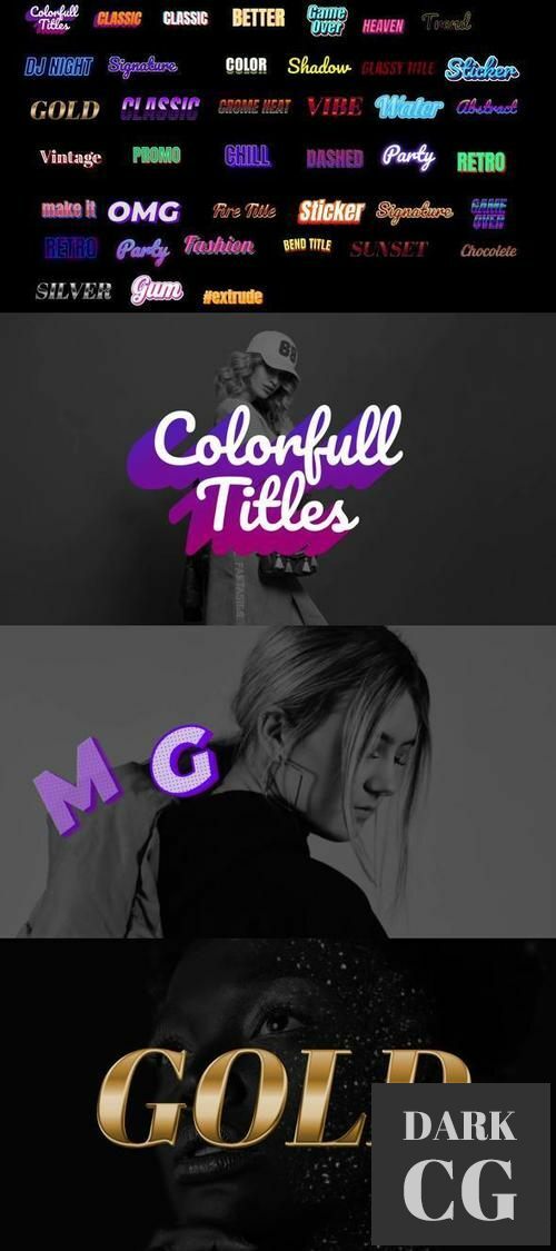 Colorful Titles 36729605