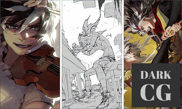 Patreon Shilin is creating paintings and comics