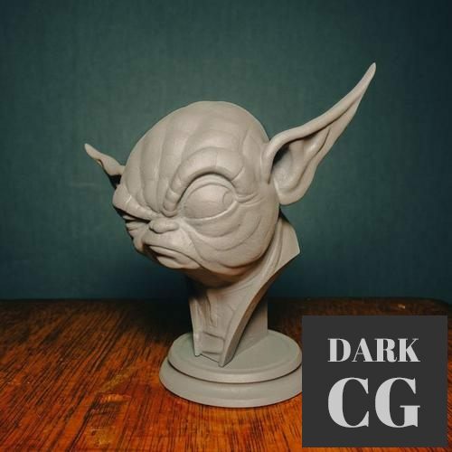 Yoda Bust – 3D Print