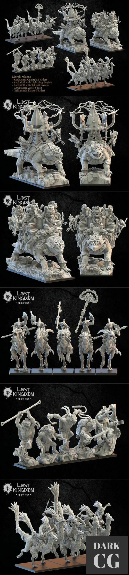 Lost Kingdom Miniatures March 2021 – 3D Print