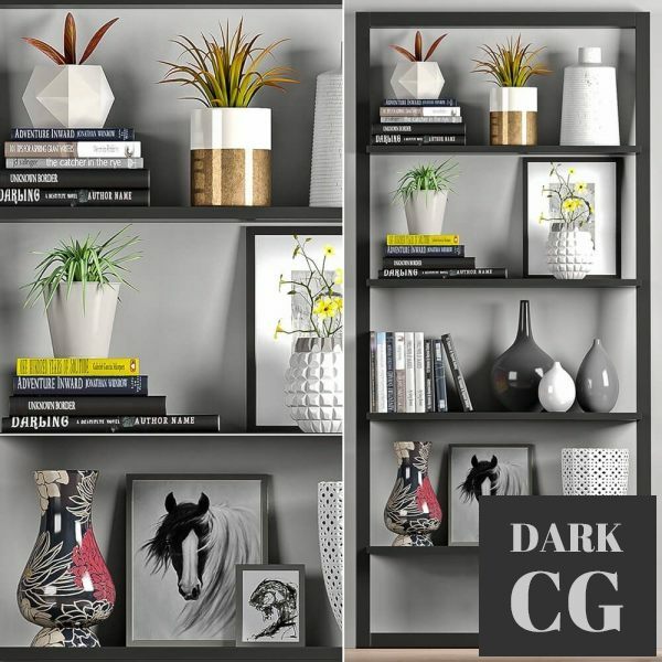 3D Model Decorative set 17