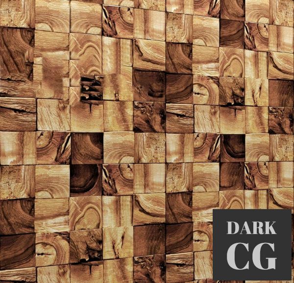 3D Model Wood panel 2