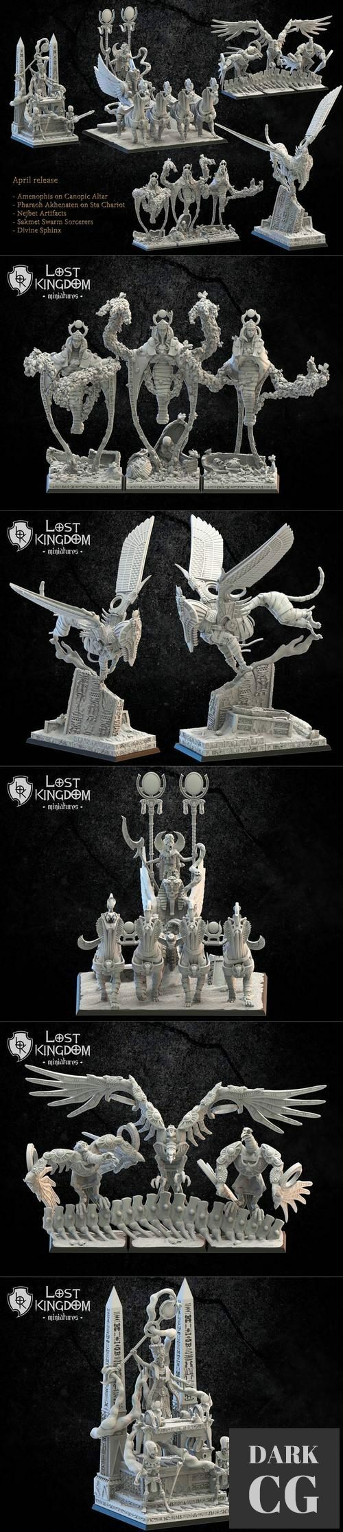 Lost Kingdom Miniatures April 2021 – 3D Print