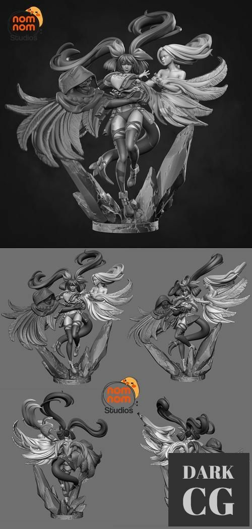 Dizzy from Guilty Gear – 3D Print