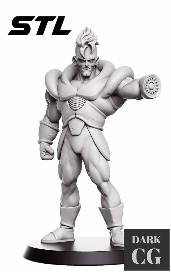 Android 16 Dragon Ball – 3D Print