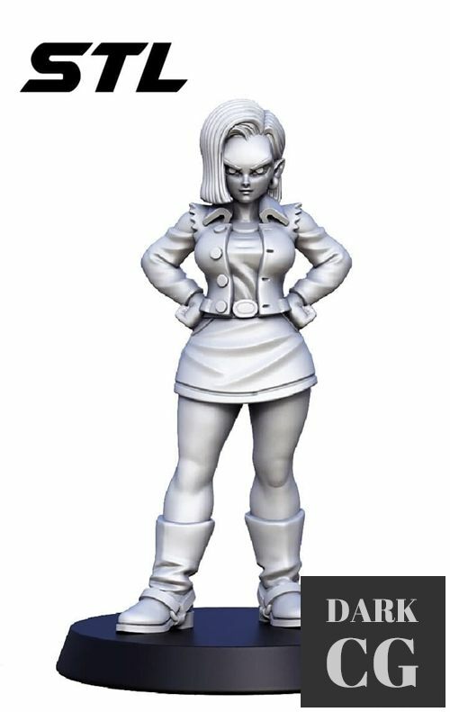Android 18 Dragon Ball – 3D Print