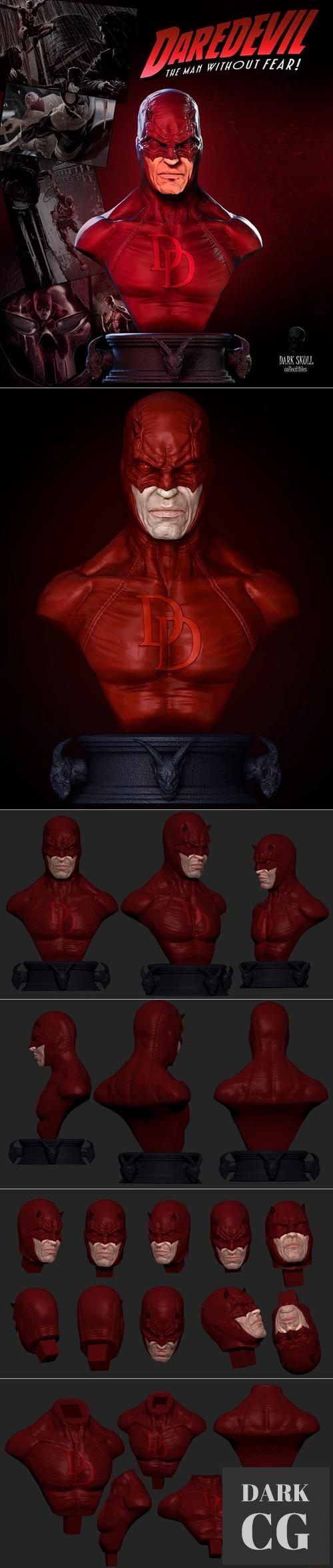 Daredevil Bust – 3D Print