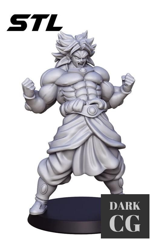 Brolly SSJ Dragon Ball – 3D Print
