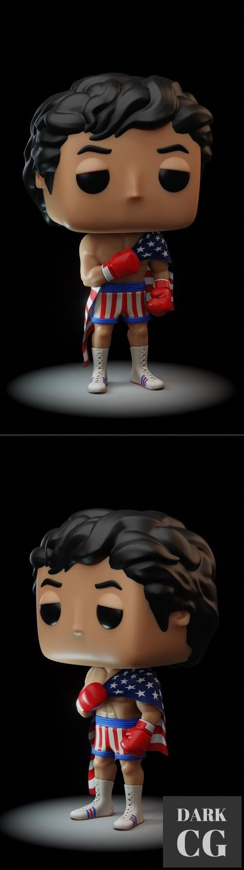 Funko Pop Rocky Balboa – 3D Print