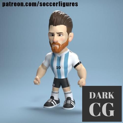 Lionel Messi – 3D Print