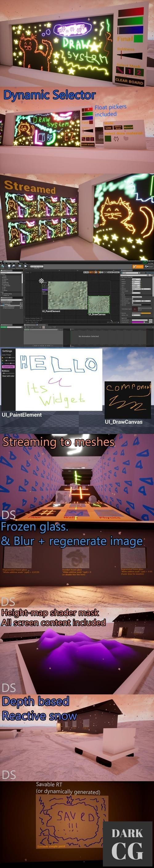 Unreal Engine Draw System