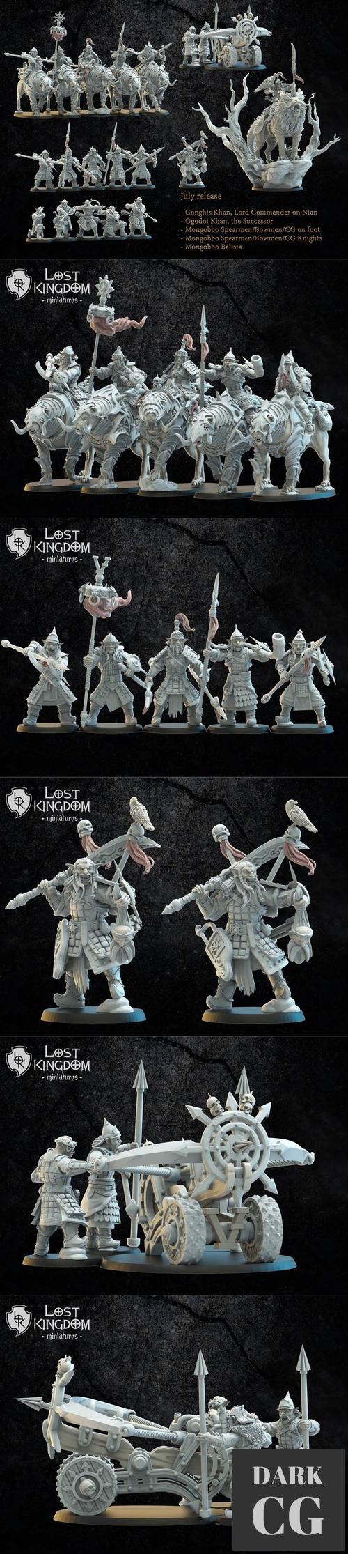 Lost Kingdom Miniatures July 2021 – 3D Print
