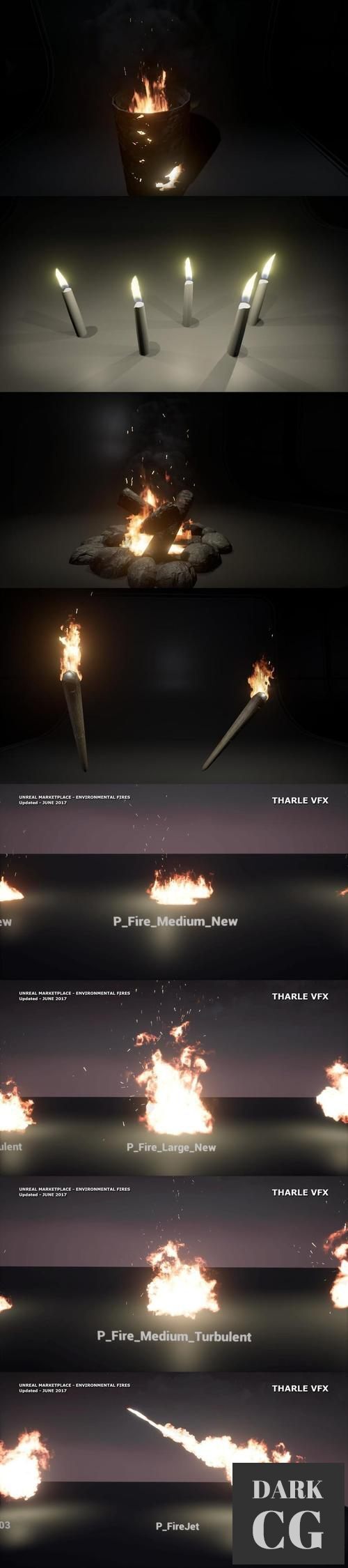Unreal Engine Environmental Fires