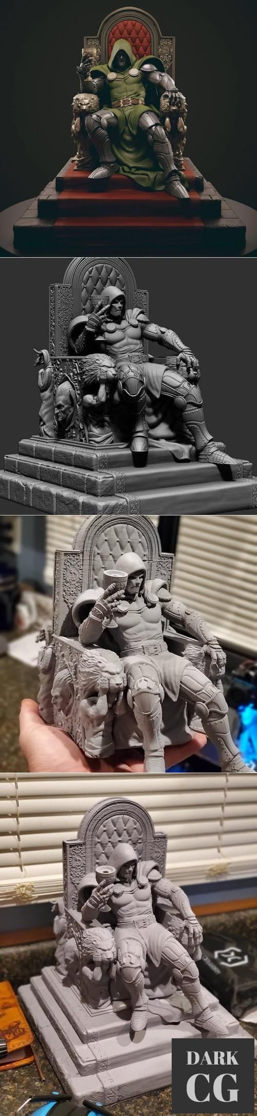 Dr Doom From Marvel – 3D Print