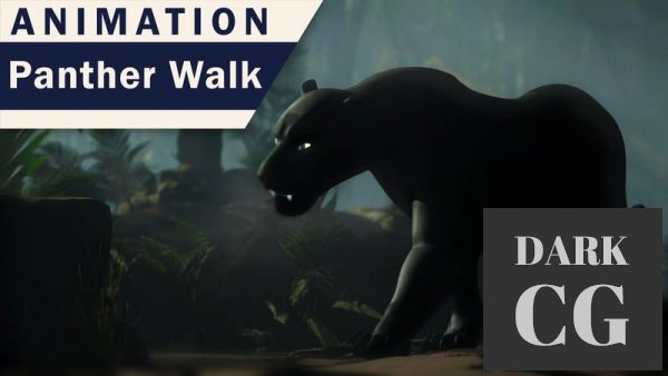 Creature Animation. Animate a realistic Panther walk. Includes polishing!
