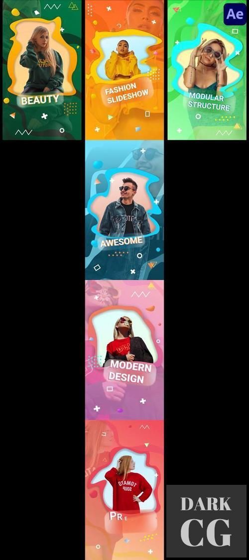 Liquid Stylish Slideshow | After Effects 36769575