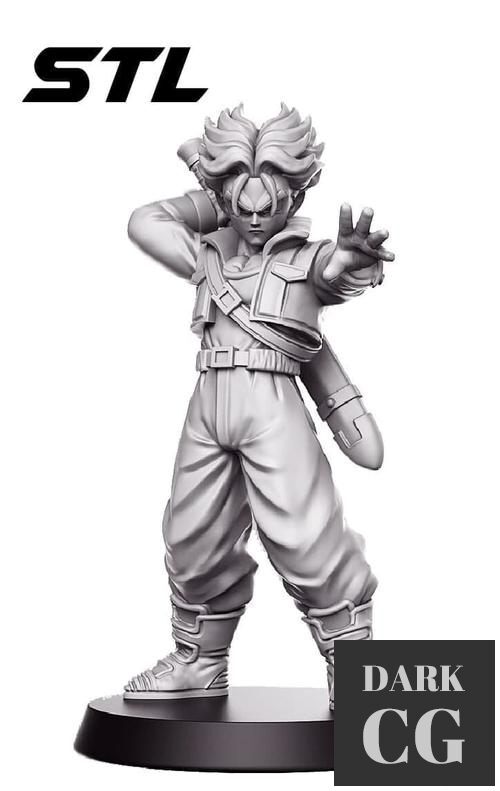 Trunks Dragon Ball – 3D Print
