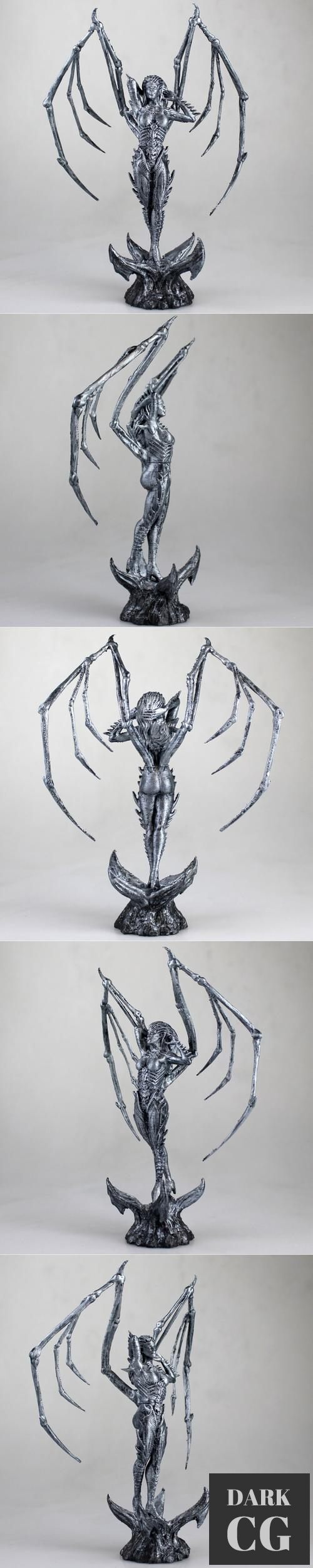 Starcraft KERRIGAN statue – 3D Print