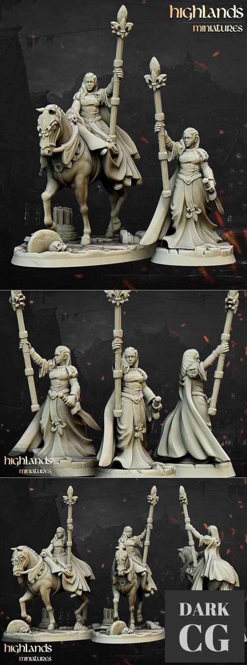 Damsel of the Lady – 3D Print