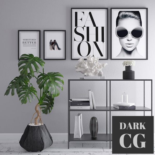 3D Model Decoration set 76
