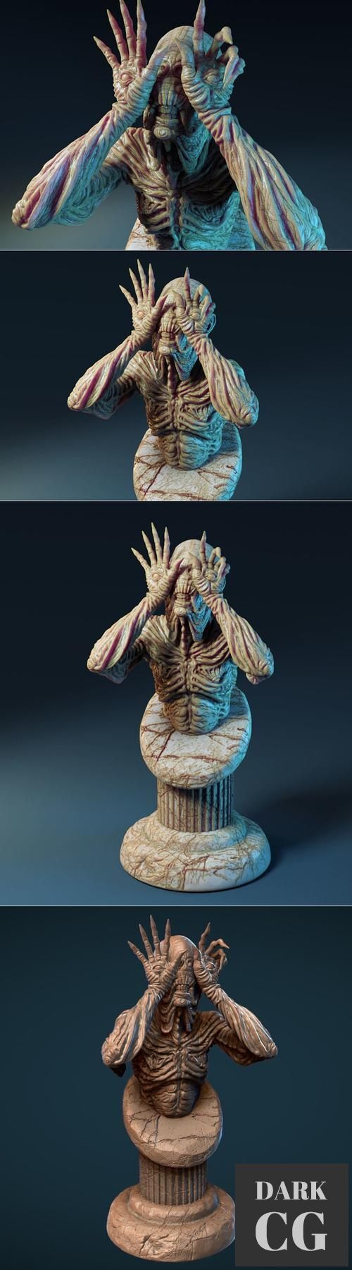 Paleman bust – 3D Print