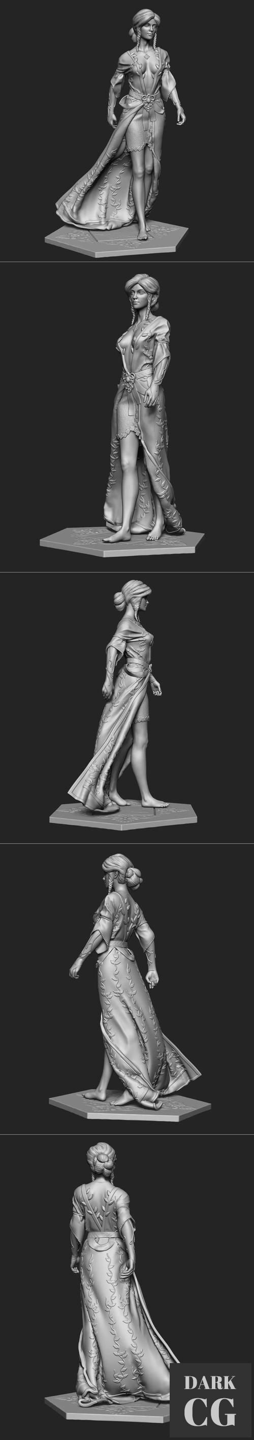 Triss Merigold – 3D Print