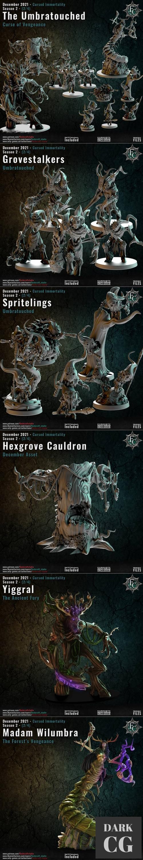 Fleshcraft Studio - The Umbratouched Curse of Vengeance – 3D Print
