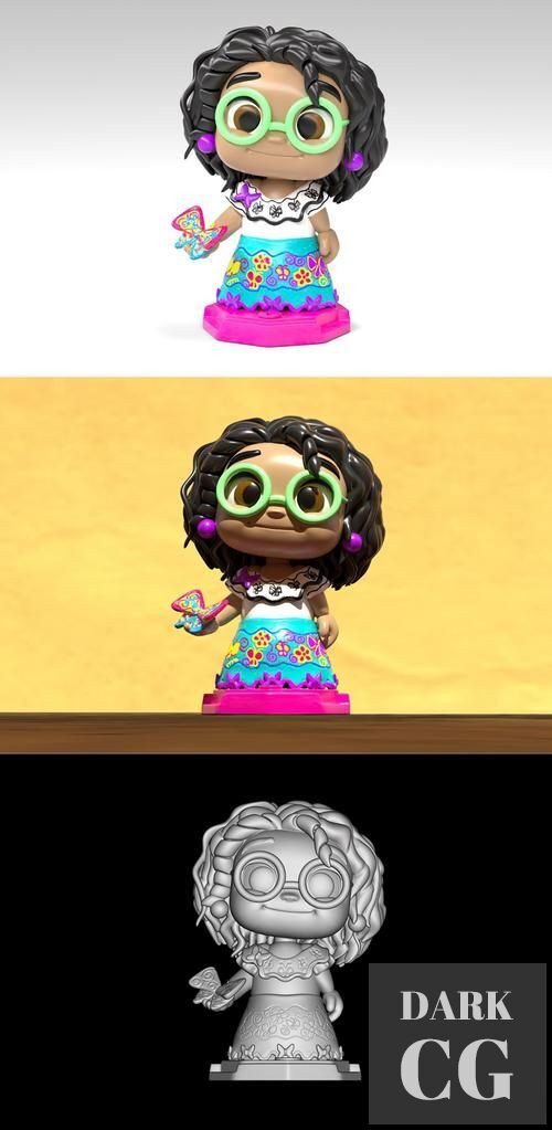 Mirabel Chibi – 3D Print
