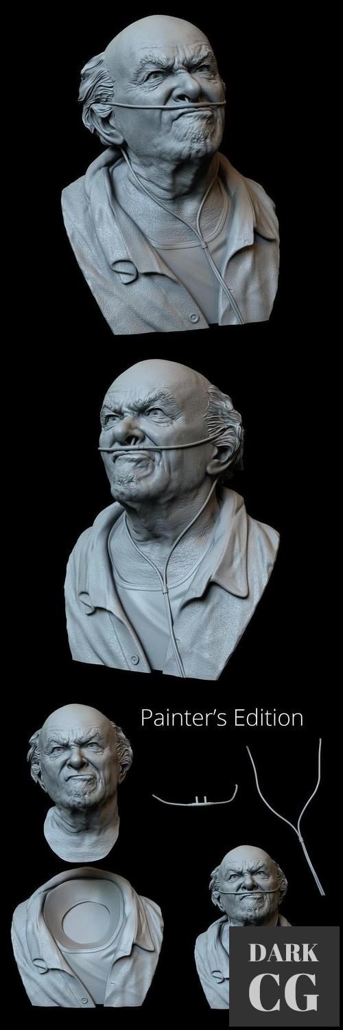 Hector Salamanca from Breaking Bad Bust – 3D Print