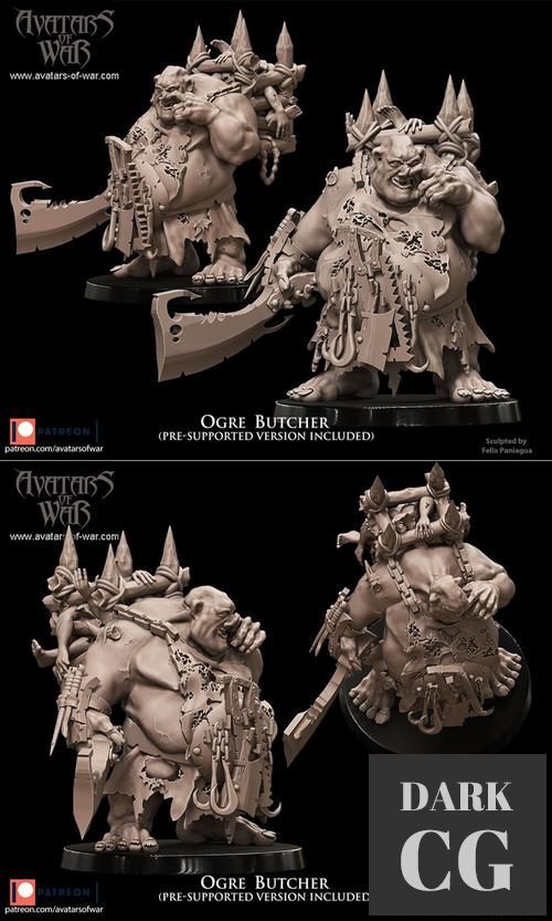 Ogre Butcher – 3D Print
