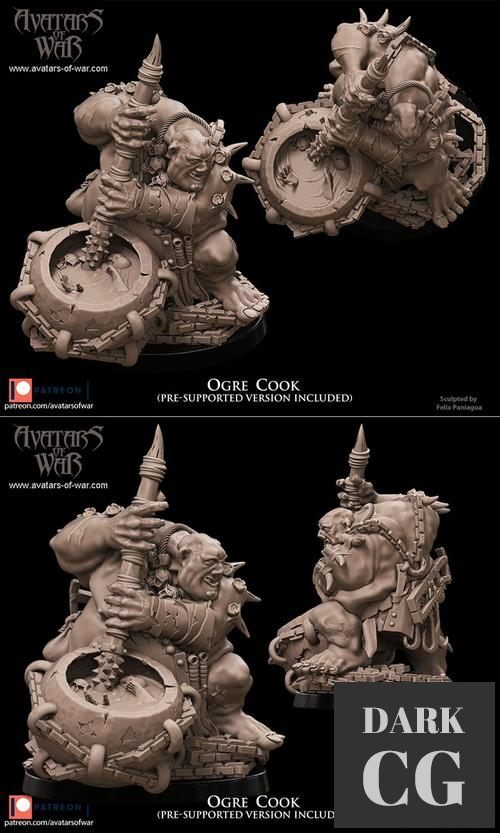 Ogre Cook – 3D Print