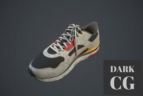 3D Model Sneakers PUMA R78 Futr