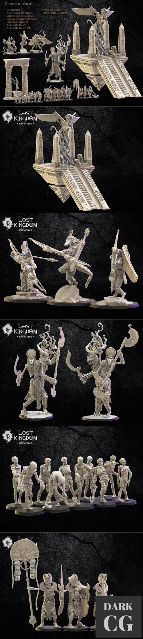 Lost Kingdom Miniatures November 2021 – 3D Print