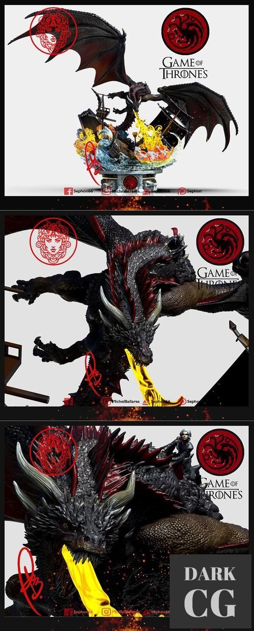 Drogon by Creative Geek MB – 3D Print