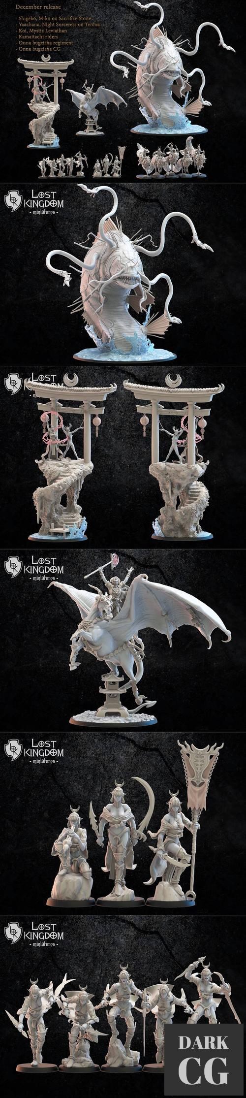 Lost Kingdom Miniatures December 2021 – 3D Print