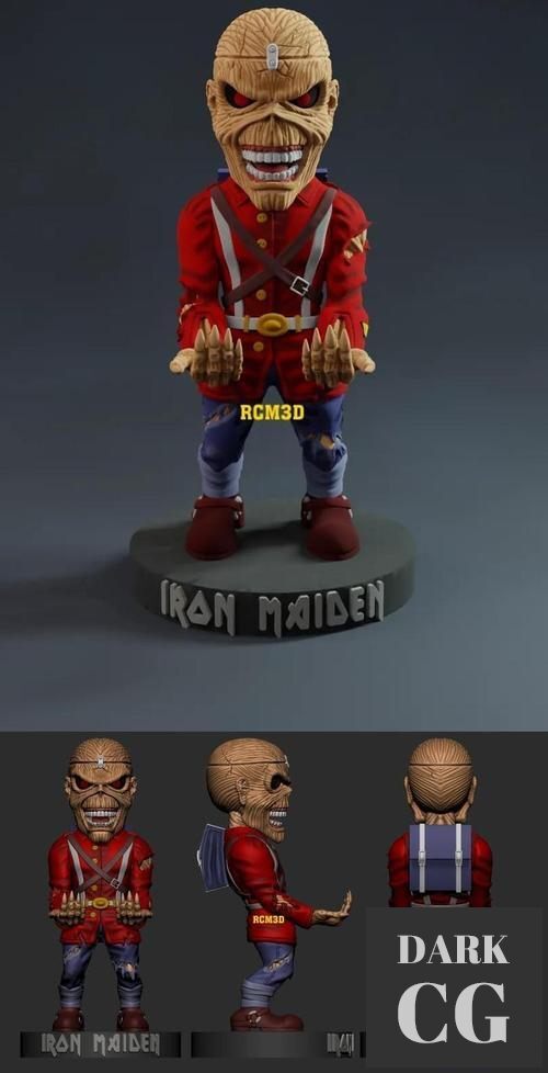 Iron Maiden Eddie – 3D Print