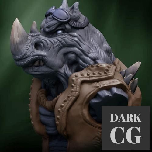Rocksteady Bust – 3D Print