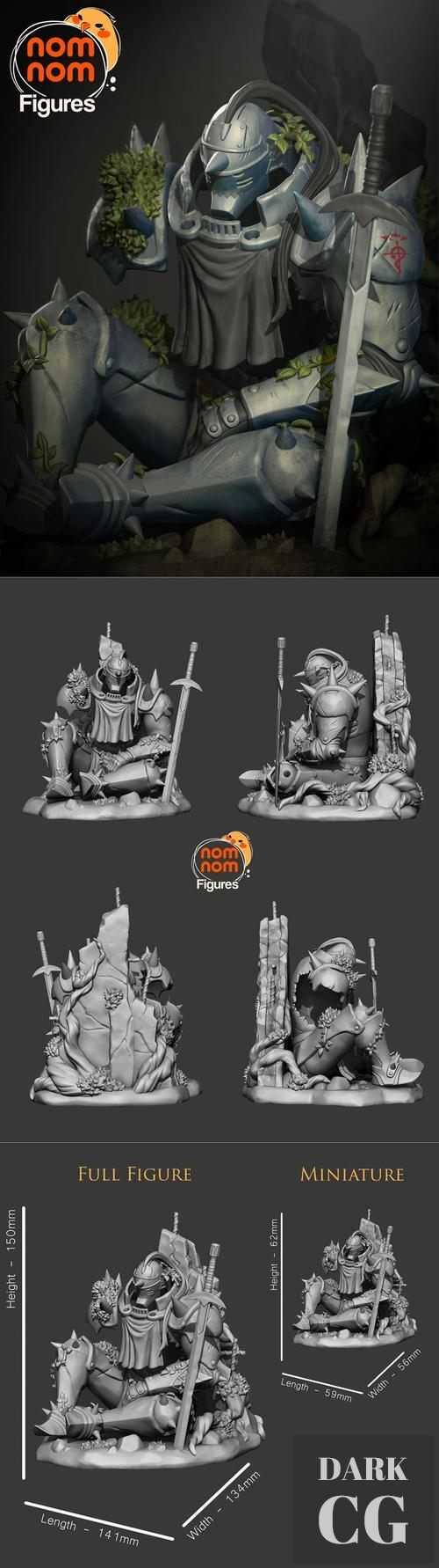Alphonse - Fullmetal Alchemist – 3D Print