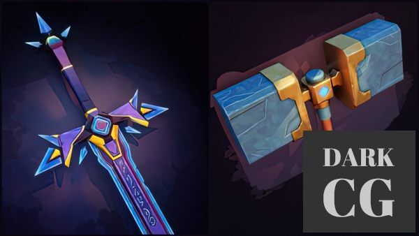 Learn Stylized Game Art Creation : Blender and Painter
