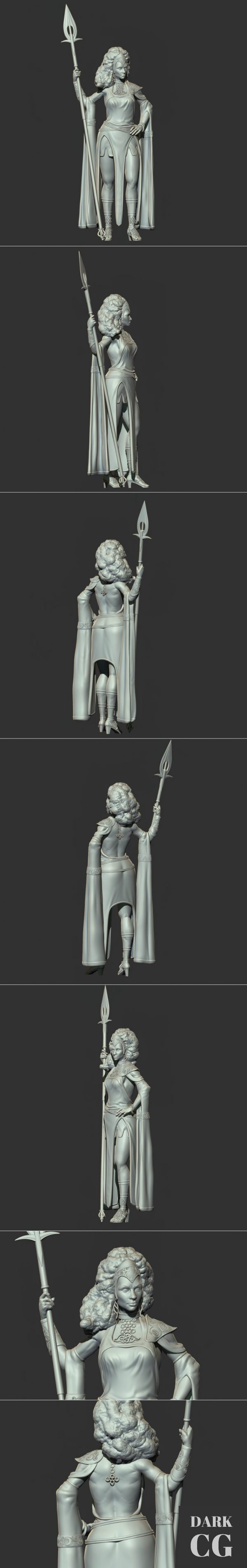 CloudGiant-Tabletop Miniature-Female